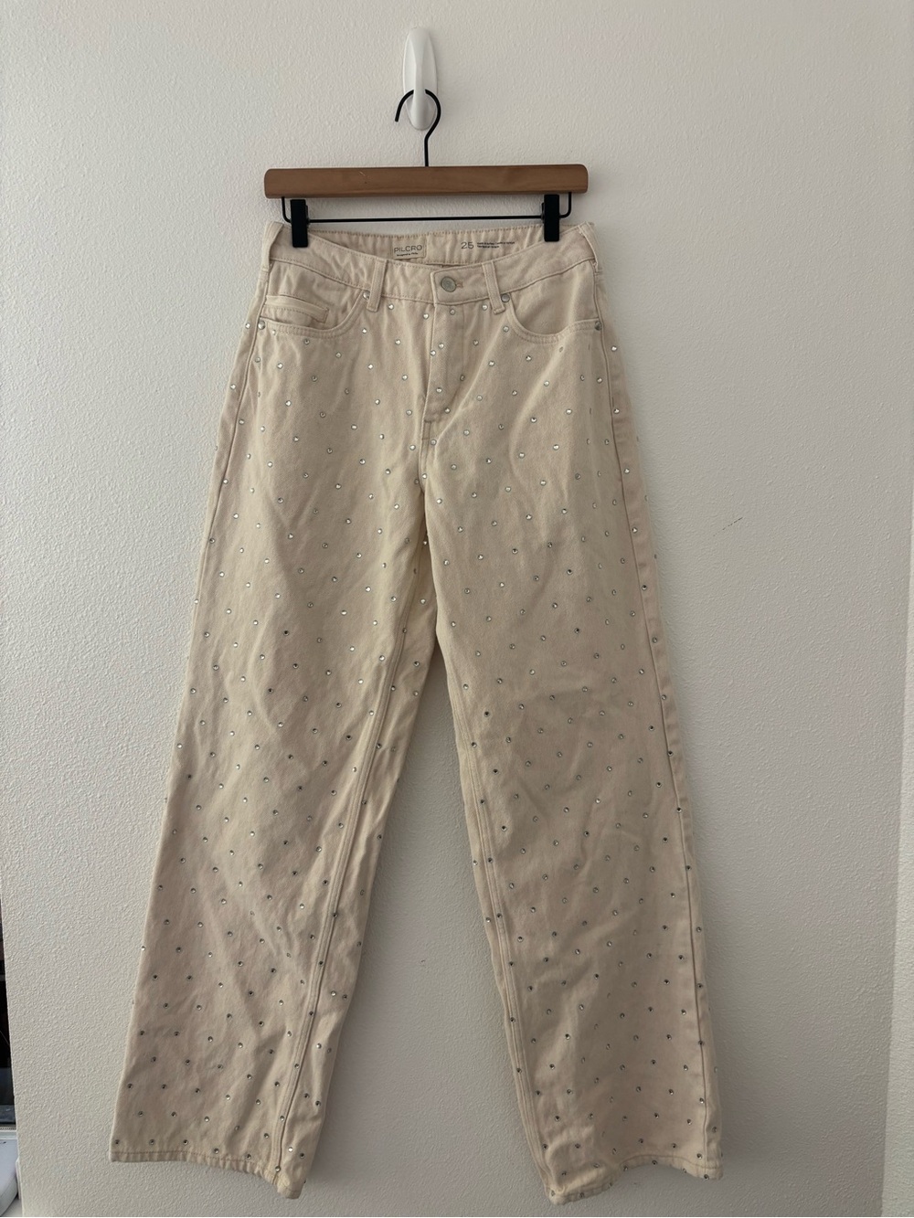 Anthropologie pilcro sparkle relaxed cuff jeans - Picture 2 of 5